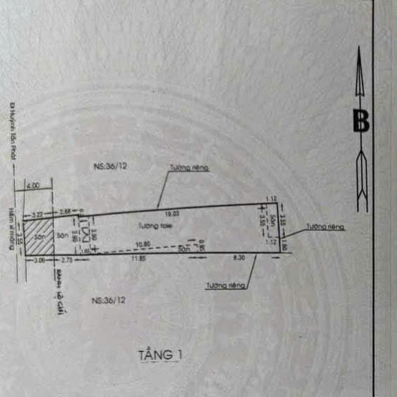 CHỦ GẤP BÁN - NHÀ NÁT - TIỆN XÂY CHDV - P. TÂN THUẬN TÂY - 105M2- 6.3T